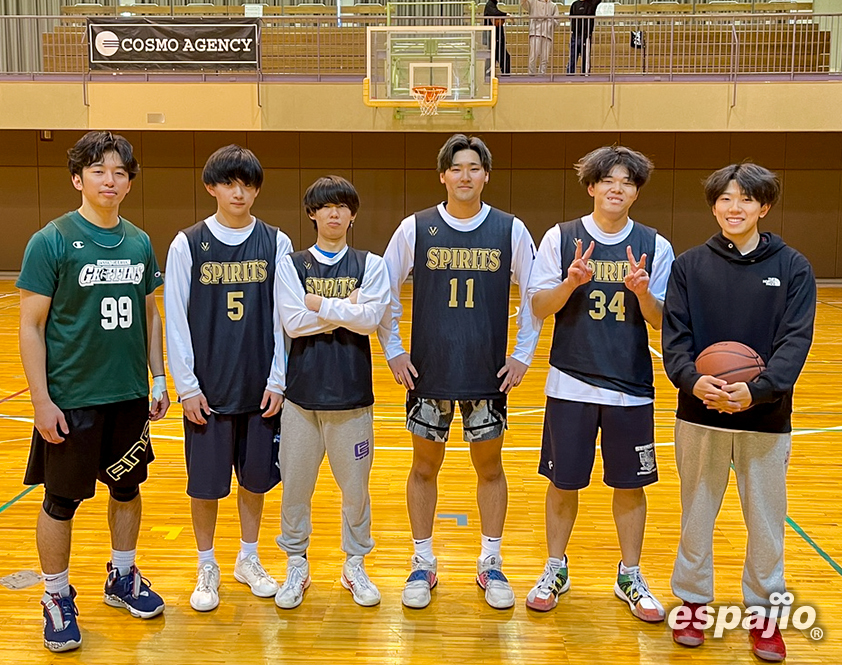 バスケespajioYAMANAKAKOCUP2023-2nd参加チームSPIRITS（男子）