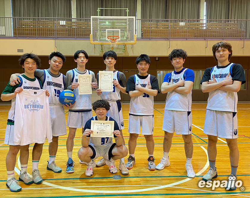 バスケespajioYAMANAKAKOCUP2023-2nd参加チームセタバス（受賞後)