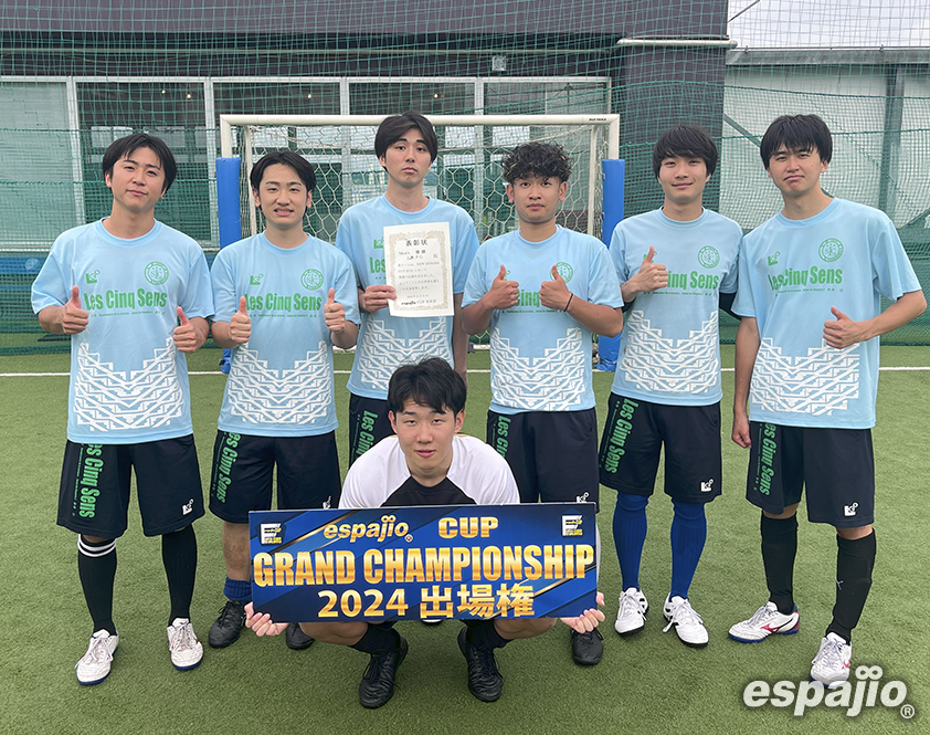 new heroes cup2024Men's優勝　三原FC
