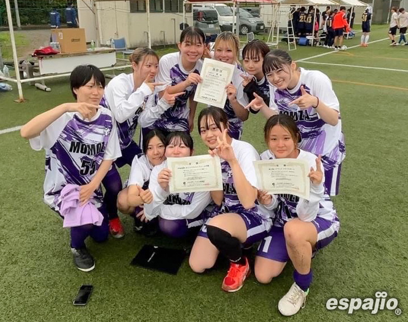 フットサル大会エスパジオカップ2024-2ndLady's優勝momoza