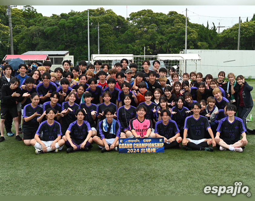 フットサル大会エスパジオカップ2024-2ndMen's優勝HEARTS