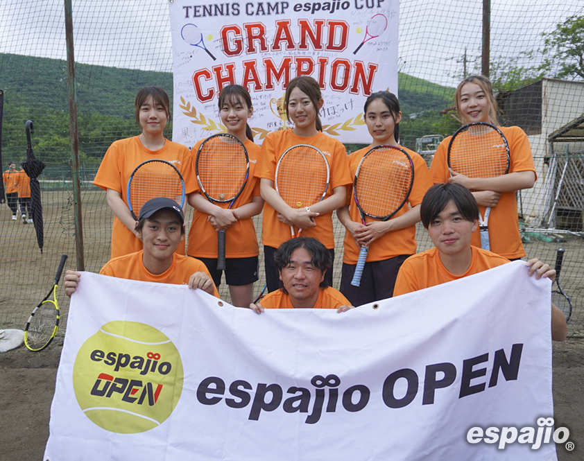 TENNIS-CAMPespajioOPEN2024-2nd準優勝　Promontory