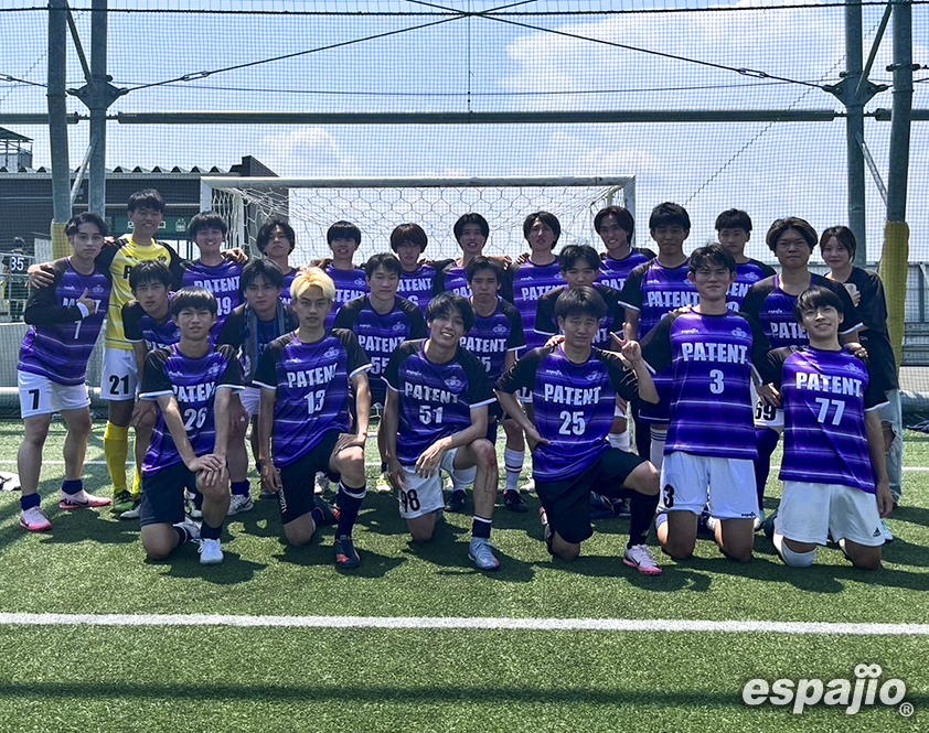 早稲田大学F.C.PATENT様ユニフォーム着用お写真1