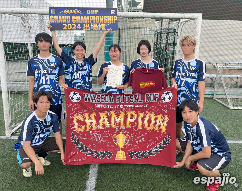 WFC2024夏大会Mix's優勝Arroz F.C._B