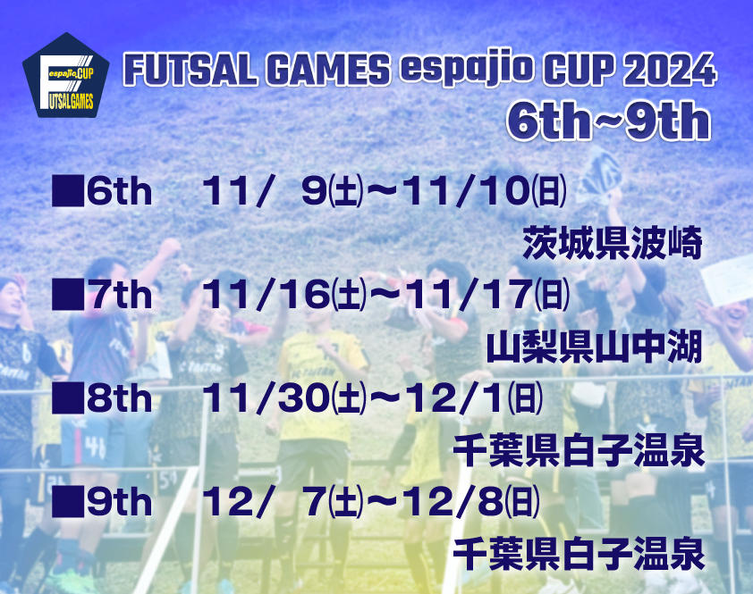 FUTSALGAMESespajioCUP2024_6th~9thタイトル