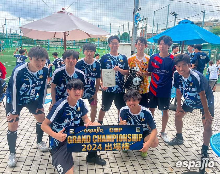 フットサルespajiocup2024summer cup-Men's優勝