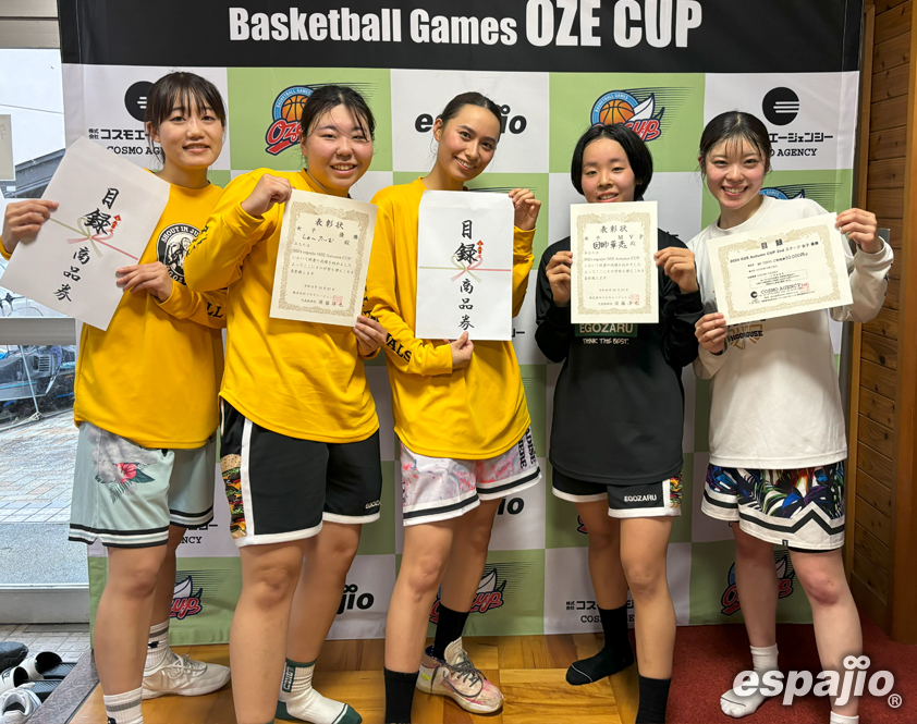 2024尾瀬オータムカップ2nd－女子優勝　しょ～たいむ女子