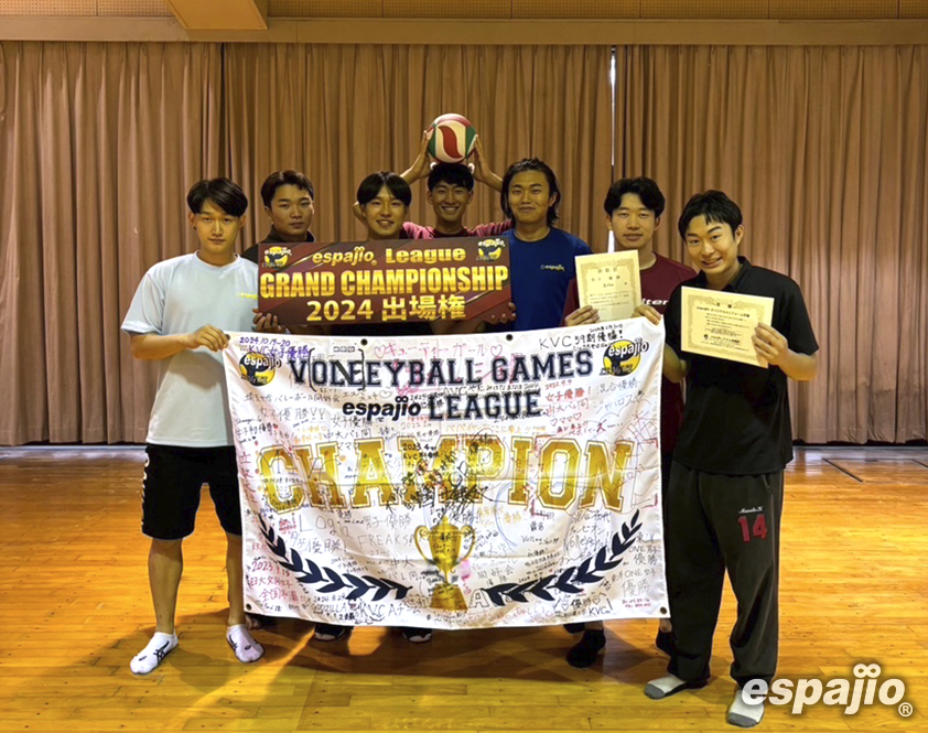 espajio_LEAGUE2024_4th男子優勝　Bifler