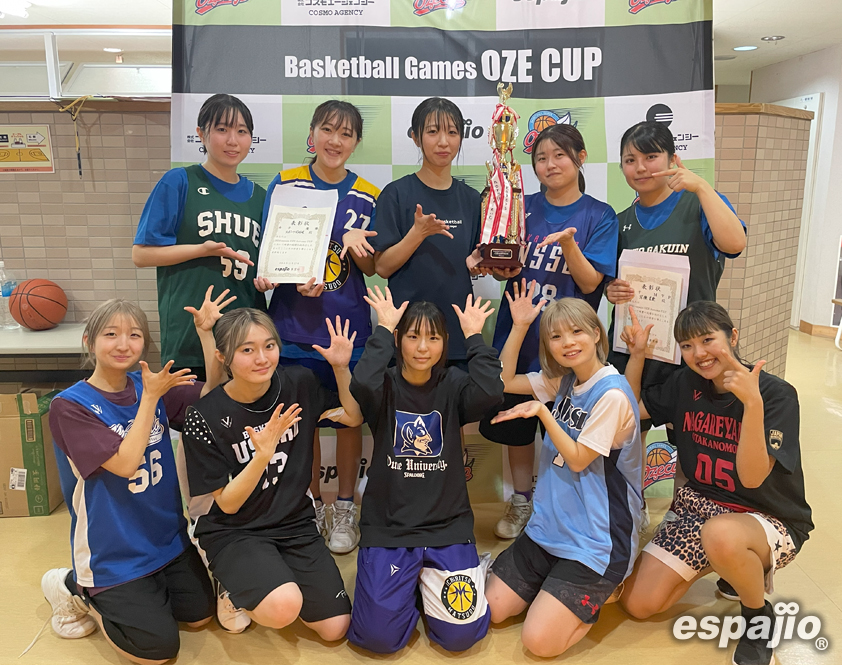 2024espajio尾瀬オータムカップ4thー女子優勝 スポーツ同好会