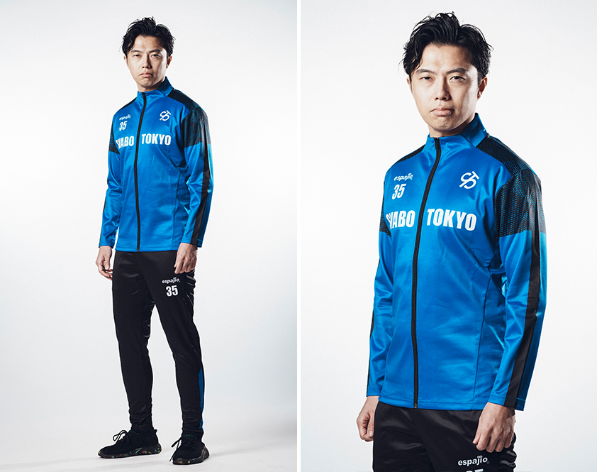SVABO TOKYO監督ユーティリティージャージ着用お写真
