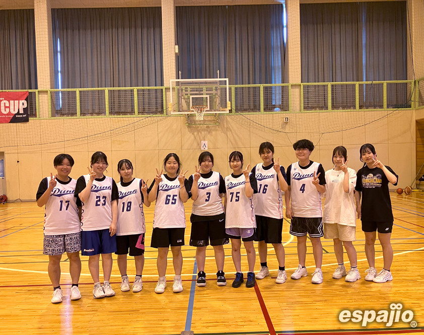 Basketball Games 2025 espajio OZE Spring CUP 3rd STAGEーDUNK女子