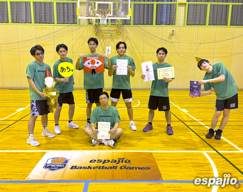 Basketball Games 2025 espajio OZE Spring CUP 3rd STAGEー男子準優勝 あちゃこちゃ
