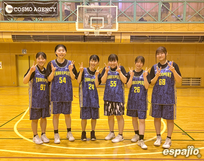 Basketball Games 2025 espajio OZE Spring CUP 1st STAGEーThree Peat(A)女子