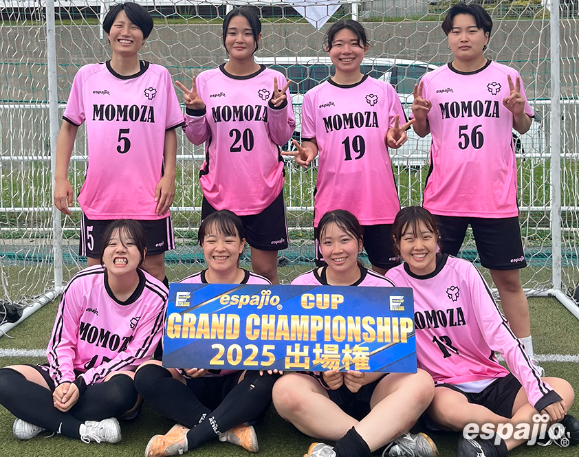 FUTSAL_GAMES_espajioCUP2025_3rd-Lady's優勝　momoza