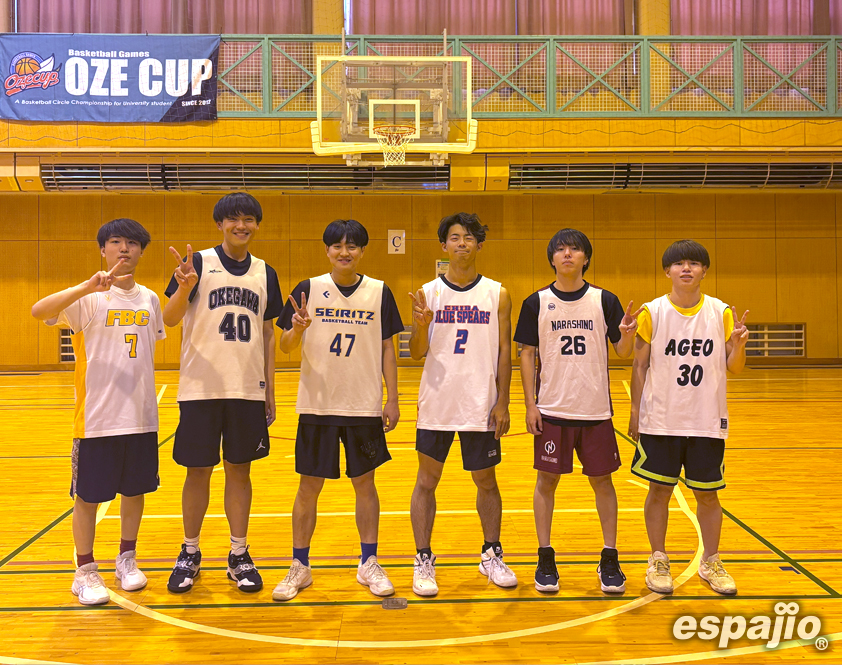 Basketball Games 2025 espajio OZE Spring CUP 2nd STAGEースポーツ同好会(A)男子