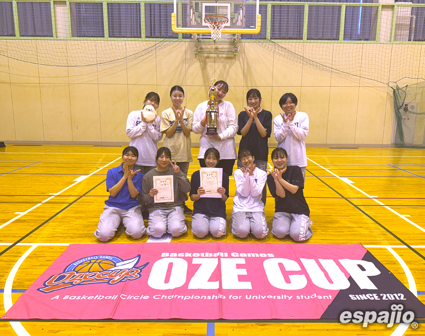 Basketball Games 2025 espajio OZE Spring CUP 1st STAGEー女子優勝 Shah Mat