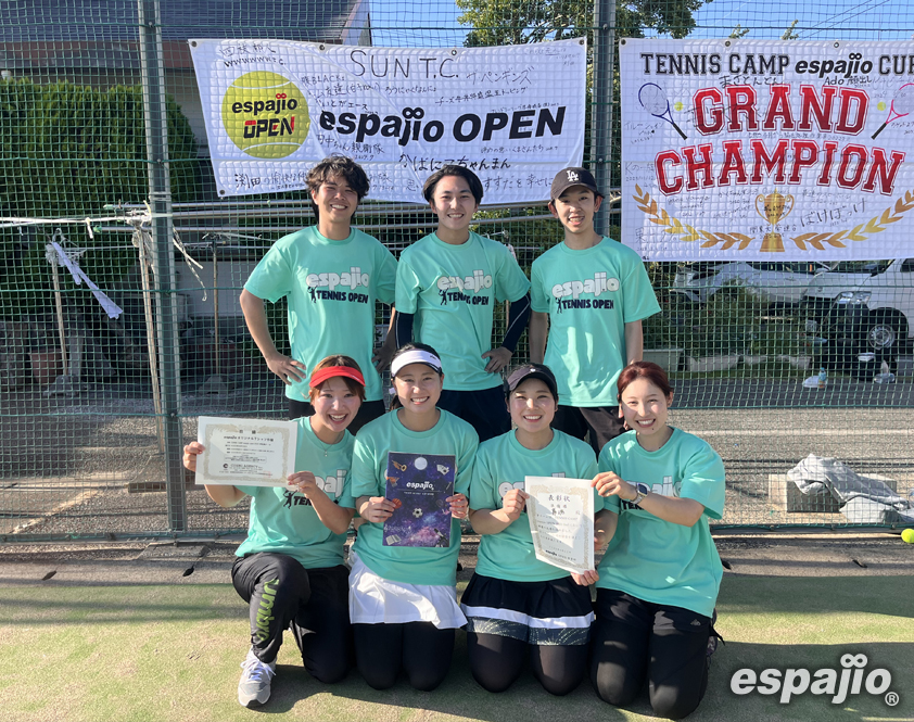 HEAD_TENNIS-CAMPespajioOPEN2025-2ndー準優勝 幕魂