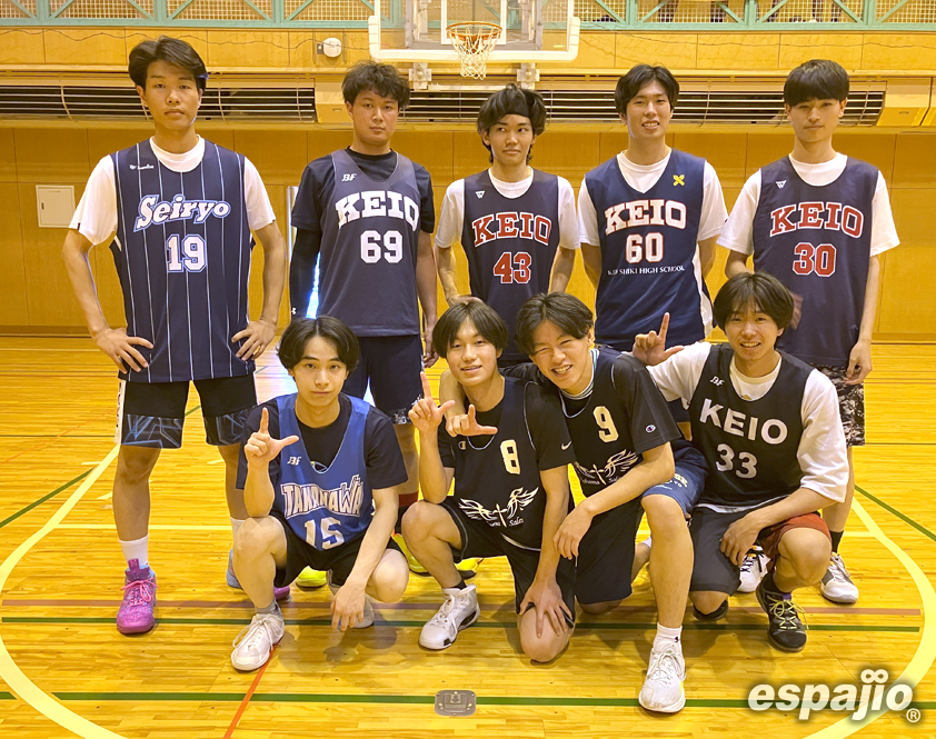 Basketball Games 2025 espajio OZE Spring CUP 1st STAGEーLバスケットボールサークル(A)男子
