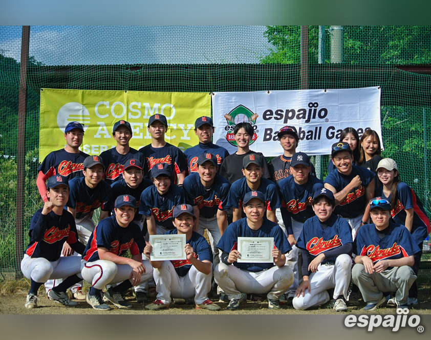 espajio BASEBALLGAMES 2025-2ndステージ-優勝 クラウズ様