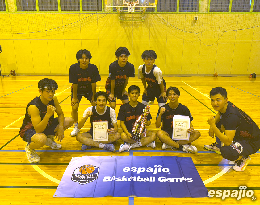 Basketball Games 2025 espajio OZE Spring CUP 1st STAGEー男子優勝 CATABOLIC(B)