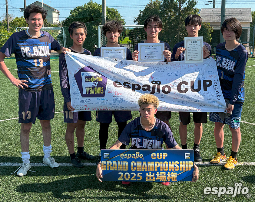FUTSAL_GAMES_espajioCUP2025_5th-Men's優勝 FC.AZUL A