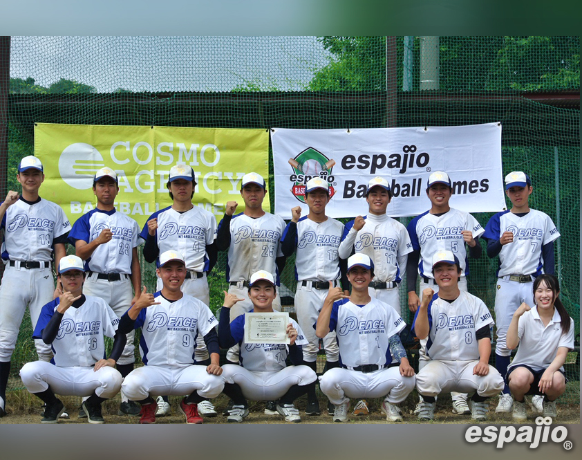 espajio BASEBALLGAMES 2025-2ndステージ-3位PEACE様