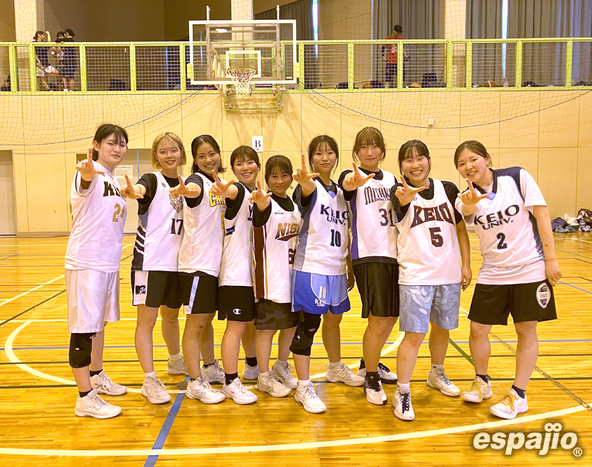 Basketball Games 2025 espajio OZE Spring CUP 1st STAGEーLバスケットボールサークル 女子