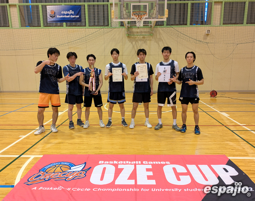 Basketball Games 2025 espajio OZE Spring CUP 2nd STAGEー男子優勝 TAPS
