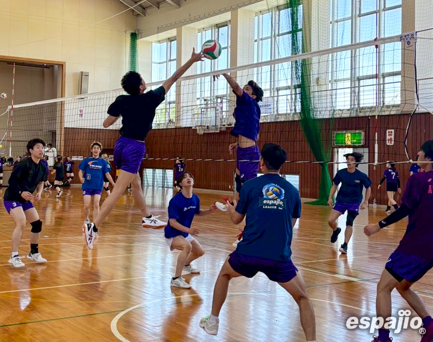 VOLLEYBALLGAMESespajioLEAGUE2025-1st-明治大学和泉体同連バレーボール部(1)