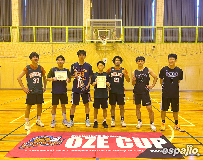 Basketball Games 2025 espajio OZE Spring CUP 4th STAGEー男子優勝 オッサンず
