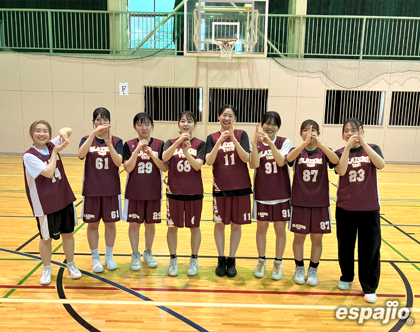 Basketball Games 2025 espajio OZE Spring CUP 4th STAGEーTMU BLAZERS(B)女子