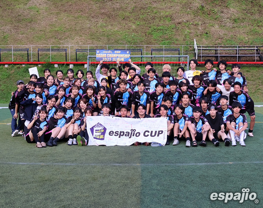 早稲田大学Arroz F.C.様フットサルユニフォーム着用集合お写真