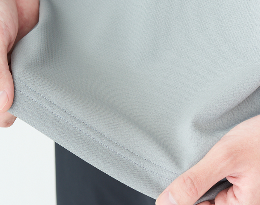 4.4オンス-ドライTシャツ裾部分生地感アップ