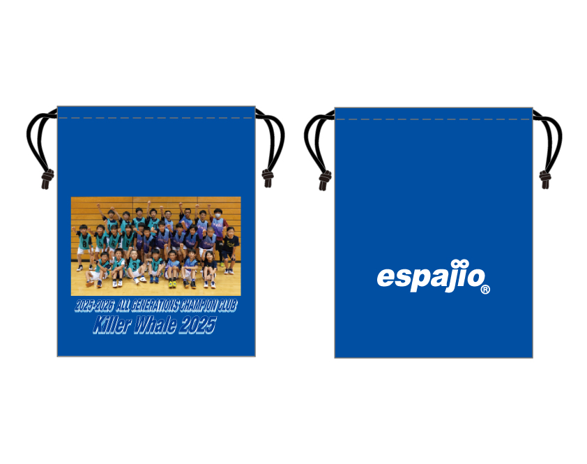 スポーツ鬼ごっこ協会様シューズバッグデザイン