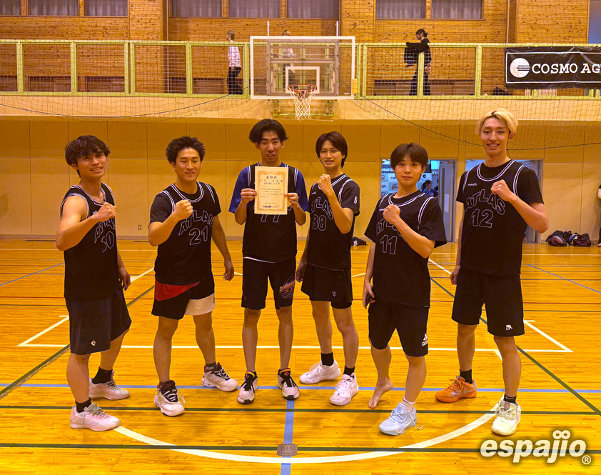 BasketballGames 2025 espajio OZE Autumn CUP 1stー男子準優勝ATLAS(C)
