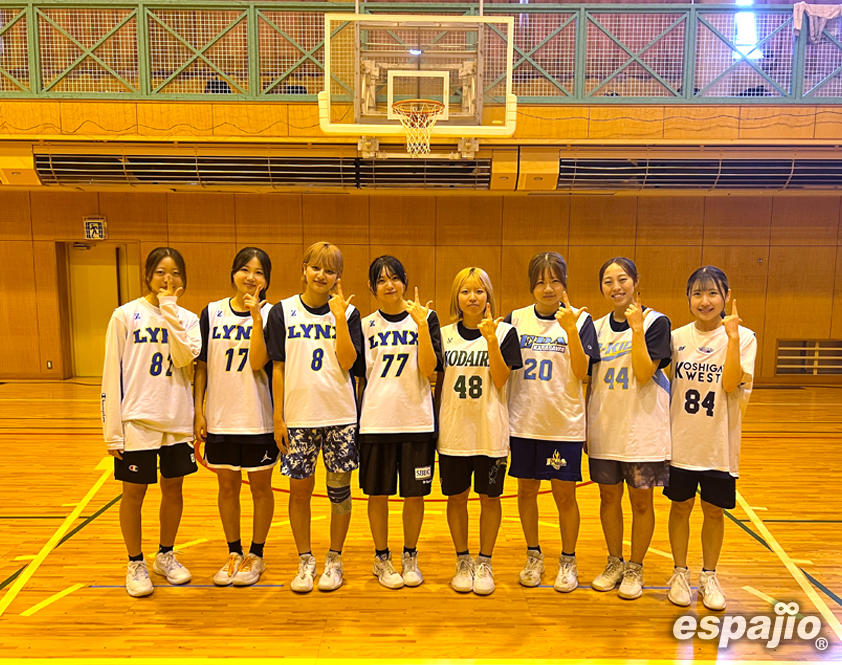 BasketballGames 2025 espajio OZE Autumn CUP 1stーLYNX(B)女子