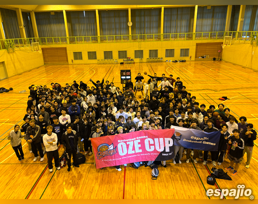 BasketballGames 2025 espajio OZE Autumn CUP 1stー集合写真