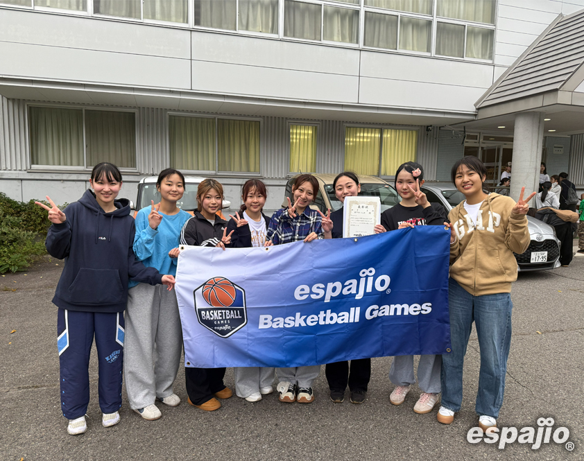 BasketballGames 2025 espajio OZE Autumn CUP 1stー女子3位 ホワイトニッカ