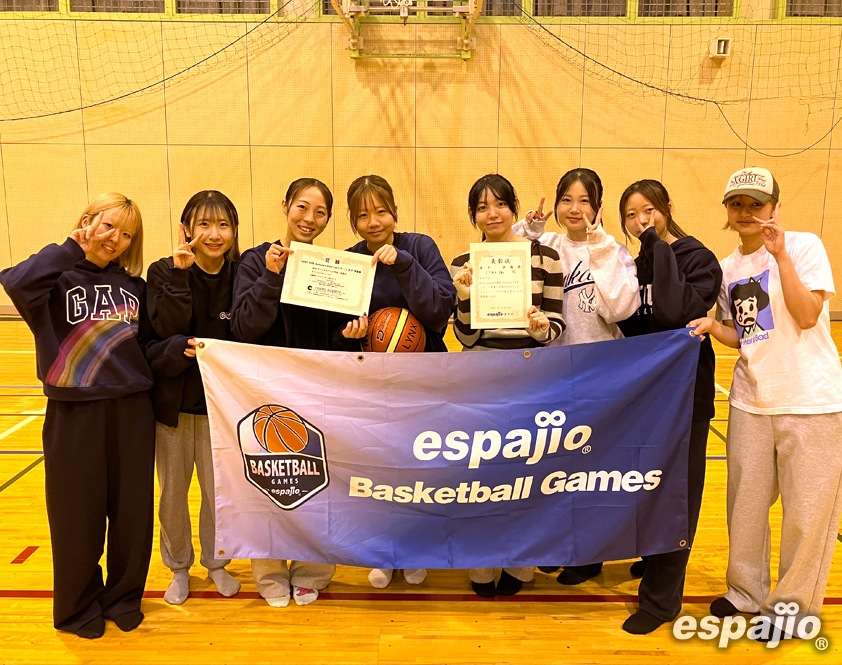 BasketballGames 2025 espajio OZE Autumn CUP 1stー女子準優勝 LYNX(B)