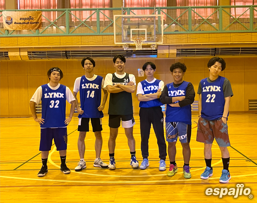 BasketballGames 2025 espajio OZE Autumn CUP 1stーLYNX(B)男子