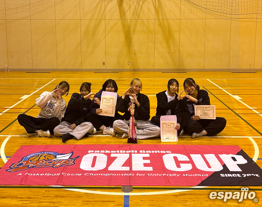 BasketballGames 2025 espajio OZE Autumn CUP 1stー女子優勝さわーず。(A)女子