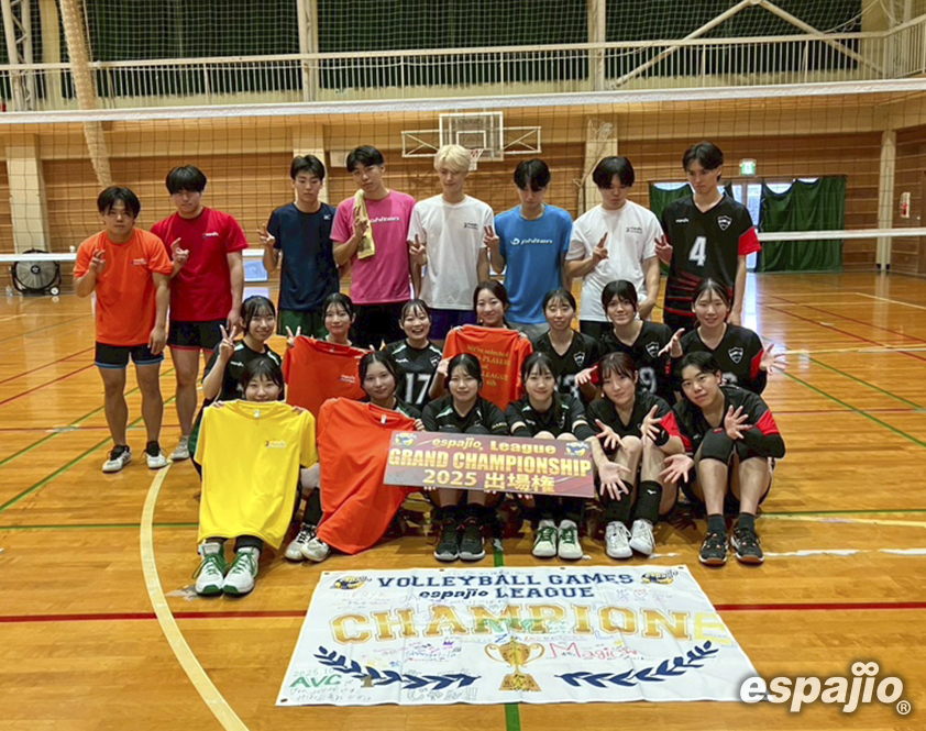 2025VOLLEYBALLGAMESespajioLEAGUE4thLady's優勝AVC様