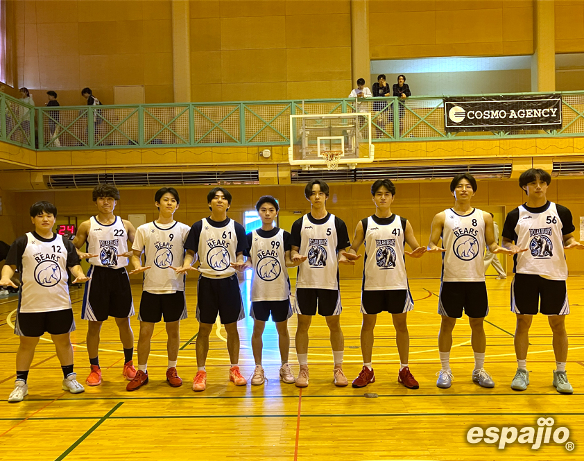 BasketballGames 2025 espajio OZE Autumn CUP 1stーPOLARBEARS(B)男子