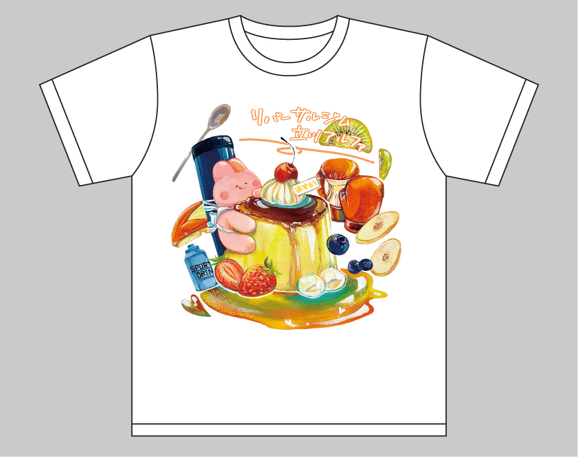 リバーサルジム立川アルファ様ヘビーウェイトTシャツデザイン