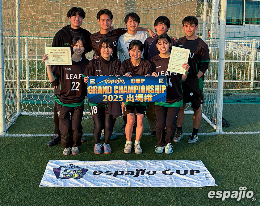 FUTSAL_GAMES_espajioCUP2025_9thMix優勝 LEAFU
