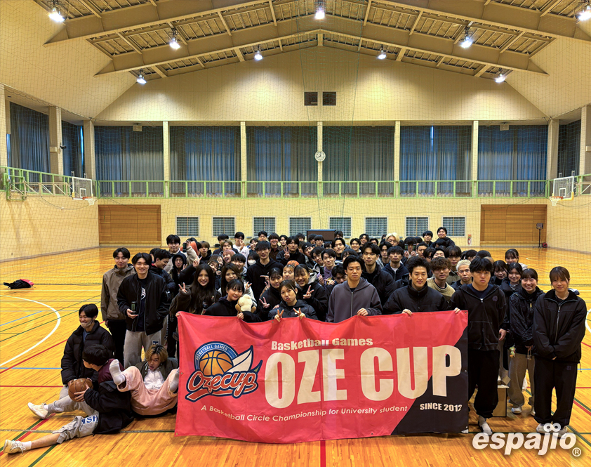 BasketballGames 2025 espajio OZE Autumn CUP 5thー集合写真