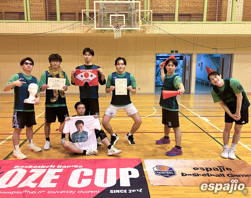 BasketballGames 2025 espajio OZE Autumn CUP 5thー男子準優勝あちゃこちゃ