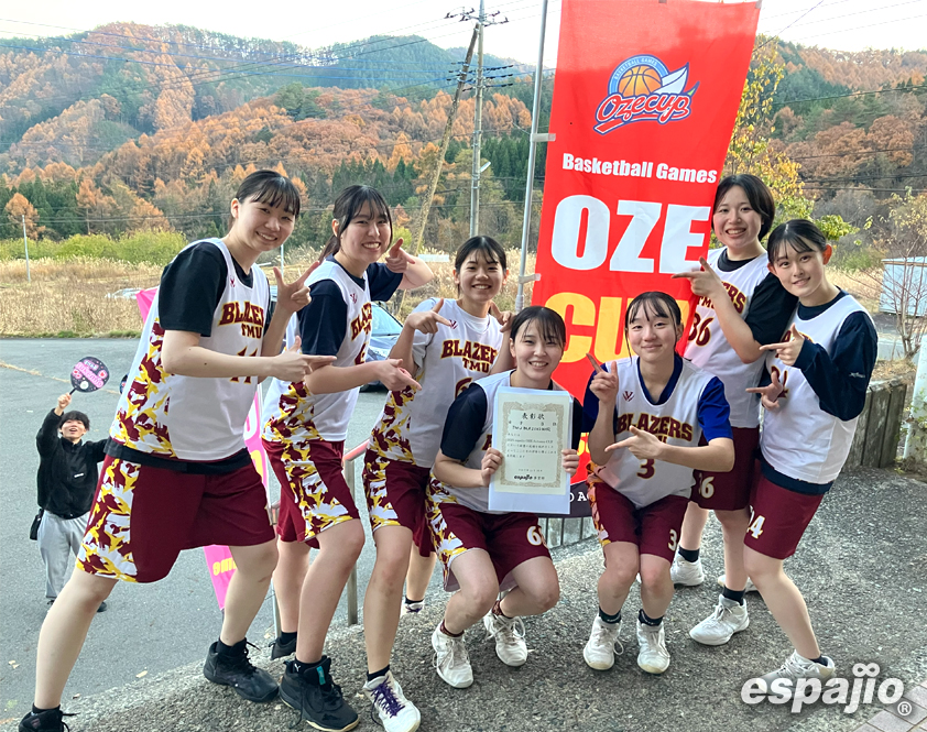 BasketballGames 2025 espajio OZE Autumn CUP 4thー女子3位 TMU BLAZERS(A)女子