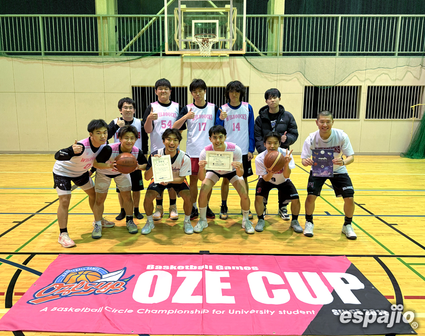 BasketballGames 2025 espajio OZE Autumn CUP 4thー男子3位 Wild Ducks