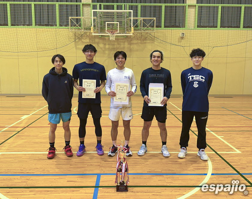 BasketballGames 2025 espajio OZE Autumn CUP 5thー男子優勝トリプルダブル
